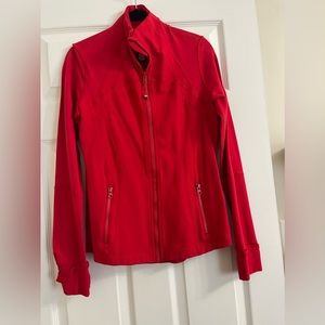 Red Lululemon Define Jacket